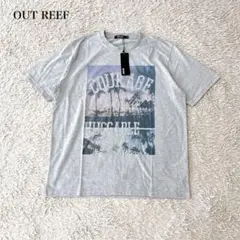 未使用タグ付き　半袖Tシャツ(LL)カレッジ　ビッグプリント　メンズ　カジュアル