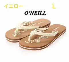 訳あり!!【新品・タグ付】O'NEILLオニールレディースサンダル24㎝イエローのサムネイル