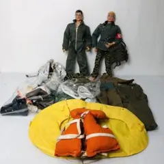 60年代　GIJOE　GIジョー　箱付き　M51フィールドコート　火炎放射器など 60年代 GIJOE GIジョー 箱付き M51フィールドコート 火炎放射器