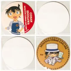 新品★名探偵コナン【江戸川コナン＆怪盗キッド】コナンカフェ★特典★コースター