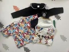 ミッキー・ドナルド•ディズニーTシャツセット 90cm