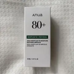 Anua アヌアドクダミ80モイスチャースージングアンプル 30mL