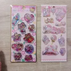 Sanrio　ハローキティ　ウォーターinシール　キラキラカプセルシール