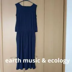 earth music &ecologyネイビーオールインワンMのサムネイル