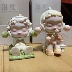 スカルパンダ　skullpanda 温度　団子　フィギュア