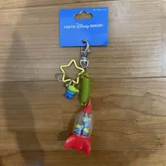 東京ディズニーリゾート リトルグリーンメン キーチェーン　キーホルダー　ロケット