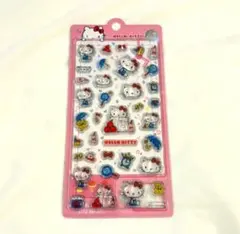 ボンボンドロップ　ラメ　シール　うるちゅる　海外限定　キティ