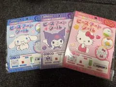 Sanrio ビーズアートシール 3点セット シナモン ハローキティ クロミ