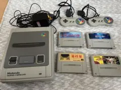 Nintendo スーパーファミコン 本体 ソフト4本付き