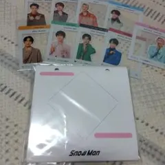 SnowMan　カレンダー　クリアカード