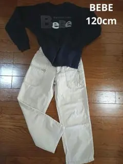 BEBE トレーナー&パンツ セットアップ 120cmのサムネイル