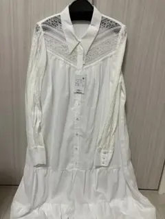 jillstuart レースティアードミニドレス