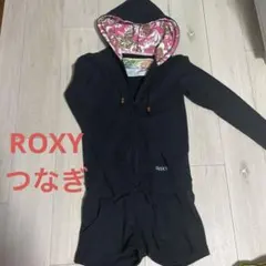 ロキシー　ROXY オールインワン　ショートパンツ　スウェット　パーカー　つなぎ