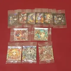 モンスト　グミ　シール11枚　モンスターストライクのサムネイル