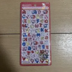 サンリオ ボンボンドロップシール 文字　ハローキティ