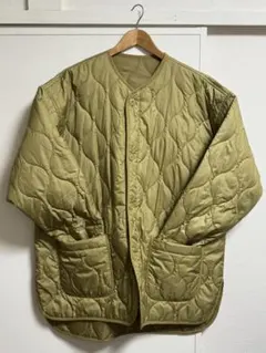 【即購入可‼️】オリーブ キルティングジャケット