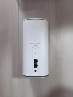 SpeedWiFiHOME5GL13 ZTE Corporation ホワイト - メルカリ