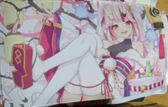 ホロライブ プレイマット ラバーマット マウスパッド 百鬼あやめ