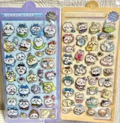 ちいかわ　ボンボンドロップシール　ウォーターシール　2枚セット 海外輸入品