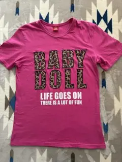 BABY DOLL ピンク Tシャツ Mサイズ