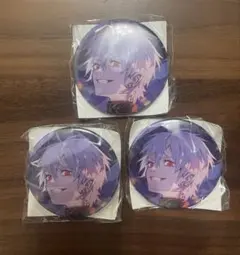 にじさんじ 葛葉 カプセルトイ 缶バッジ