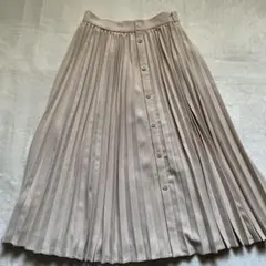 ジルスチュアート　ベージュ プリーツスカート サイズM