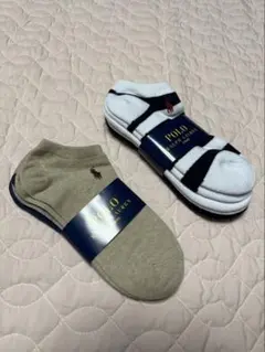 POLO アンクルソックス 3足×2セット（計6足）