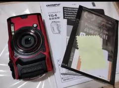 OLYMPUS Tough TG-6 RED カメラ コンパクトデジタルカメラのサムネイル