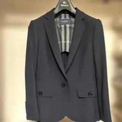 【極美品】 Burberry's 紺ブレ カシミヤ ダブル 大きいサイズ 40 美品✨【バーバリーズ】紺ブレ ダブル ウールカシミヤ 金ボタン