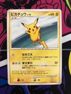 み*ー様 ピカチュウ lv.18 007/012 PtS