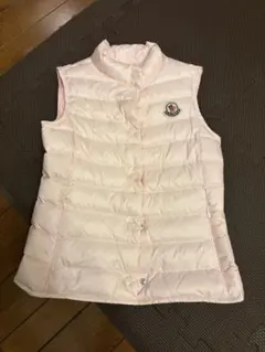 MONCLER ピンク ダウンベスト 8a 130cm