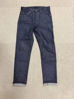 ​【ほぼ新品】ユニクロ セルビッジ ジーンズ 29インチ