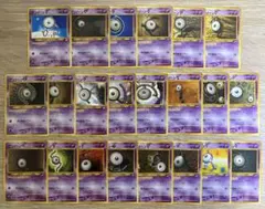 Neoシリーズのアンノーン22/26枚セミコンプリートセット ポケモンカード旧裏