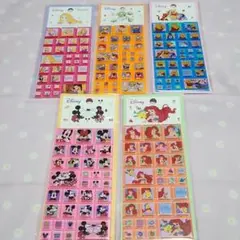 ディズニーキャラクター タイルシール 5枚セット