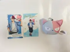 ヒロアカ アニマルビーチ 轟焦凍 ビーズクッション フォトカード 購入特典