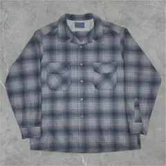 幻級 70S PENDLETON オンブレ シャドー ボードシャツ ペンドルトン