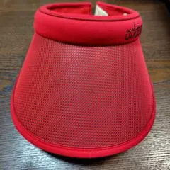 3F アダバット サンバイザー ブラック ゴルフウェア ロゴ刺繍 