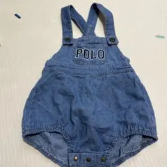 POLO デニムオーバーオール ベビー服 80センチ