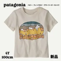 patagonia ベビー・フィッツロイ・フラーリーズ・Tシャツ　4T 新品