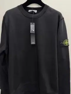 値下げ中極美品 stone island スウェット ブラック