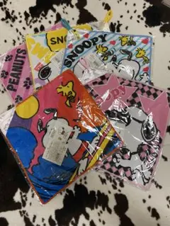 スヌーピー　ループ付きタオル　セット　ミニタオル保育園　幼稚園　入園　入学
