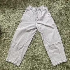 GU/ バレルレッグジーンズ