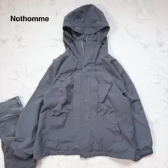 美品 NOTHOMME ノットホム テフロンマウンテンパーカー BONBON S