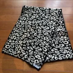 MA CHERIE レオパード柄 ニットマフラー