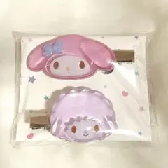 ぷっくりったい　ヘアクリップ　マイメロディ　ピアノ