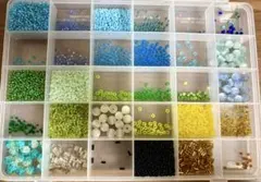 ビーズセット 青系