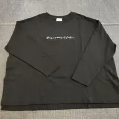 ローリーズファーム　ロゴロンティー　130cmブラック