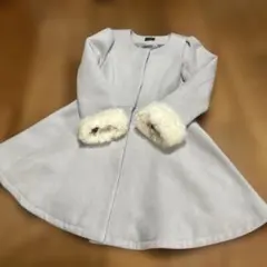 evelyn コート アイスグレー 2022