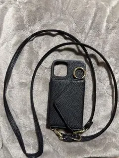 最終値下げ‼️iPhone12用ケース ショルダーストラップ付き