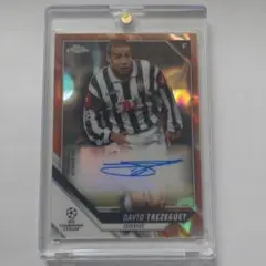 Topps Chrome Soccer ダヴィド・トレセゲ Auto